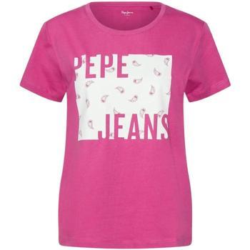 Pepe jeans  Tričká s krátkym rukávom -  Ružová