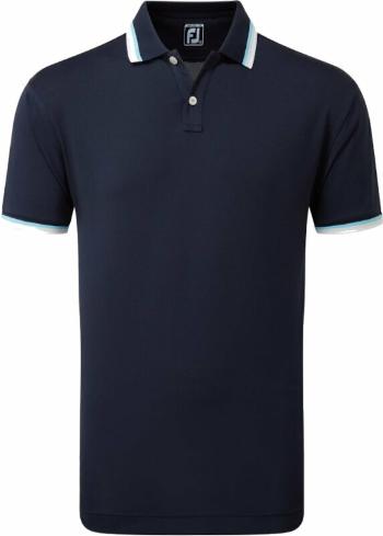 Footjoy Solid Polo With Trim Mens Navy XL