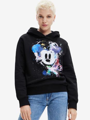 Desigual Mickey Mikina Čierna