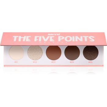 Miyo Eyeshadow The five points paletka očných tieňov odtieň 01 We are golden 1 ks