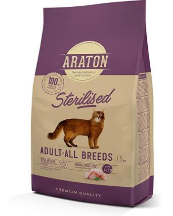 ARATON cat adult sterilised - granule pre kastrované mačky 1,5kg