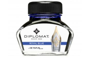 Diplomat D41001003 modrý Octopus Royal Blue fľaštičkový atrament 30 ml