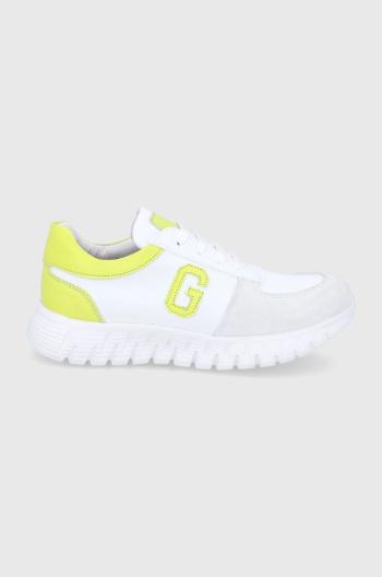 Detské topánky Guess biela farba