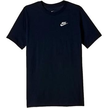 Nike  Tričká s krátkym rukávom CAMISETA AZUL NIO  SPORTSWEAR AR5254  Modrá