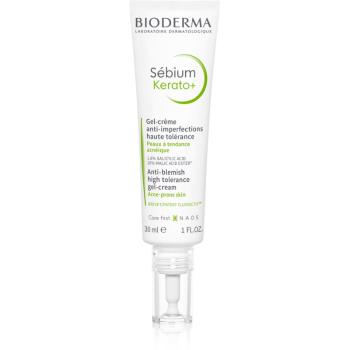 Bioderma Sébium Kerato+ gélový krém proti nedokonalostiam aknóznej pleti 30 ml