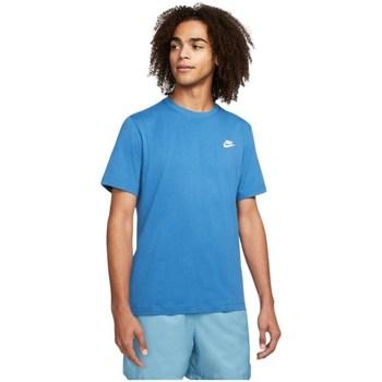 Nike  Tričká s krátkym rukávom Club Tee  Modrá