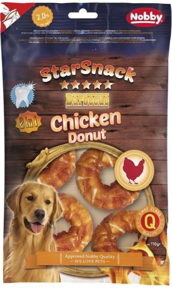 Nobby StarSnack BBQ Chicken Donut maškrty 5 cm 110 g