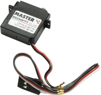 Master mini servo DS240HV digitálne servo Materiál prevodovky: kov Zásuvný systém: JR