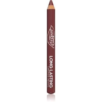 puroBIO Cosmetics Long Lasting Kingsize dlhotrvajúca ceruzka na pery odtieň 016L Burgundy 3 g