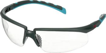 3M  S2001SGAF-BGR ochranné okuliare vr. ochrany proti zahmlievaniu, s ochranou proti poškriabaniu tyrkysová, sivá DIN EN