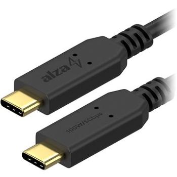 AlzaPower Core USB-C / USB-C 3.2 Gen 1, 5 A, 100 W, 0,1 m čierny (APW-CBTC3001B)