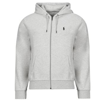 Polo Ralph Lauren  SWEATSHIRT ZIPPE EN DOUBLE KNIT TECH  Mikiny Šedá