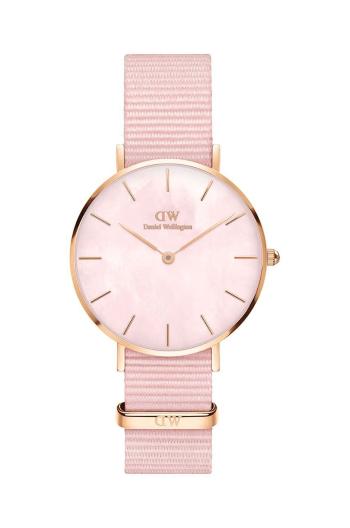 Hodinky Daniel Wellington Petite 32 dámske, ružová farba