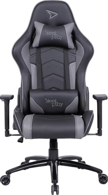 Steelplay SGC01 herné stoličky čierna/sivá