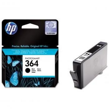 HP originálna cartridge blistr, CB316EE#301, No.364, black, 250 str., HP Photosmart B8550, C5380, D5460