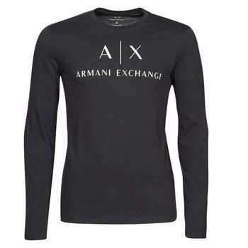 Armani Exchange  Tričká s dlhým rukávom 8NZTCH  Modrá