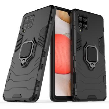 IZMAEL Samsung Galaxy A42 5G Odolné Puzdro Ring Armor Case  KP9703 čierna
