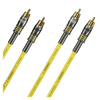 Sommer Cable HC Epilogue, Yellow, 0,50m, Pair