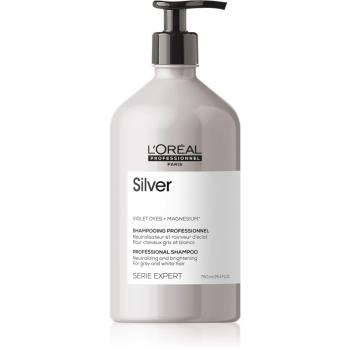 L’Oréal Professionnel Serie Expert Silver strieborný šampón pre šedivé vlasy 750 ml