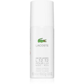 Lacoste Eau de Lacoste L.12.12 Blanc dezodorant v spreji pre mužov 150 ml