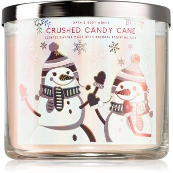 Bath & Body Works Crushed Candy Cane vonná sviečka II. 411 g