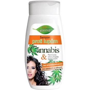 BIONE COSMETICS Bio Cannabis Šampón proti lupinám pre ženy 260 ml (8595061606251)