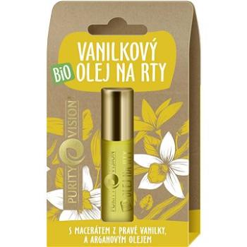 PURITY VISION Bio Vanilkový olej na pery 10 ml (8595572902590)