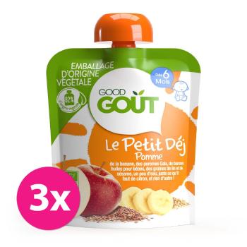 GOOD GOUT BIO Jablečná snídaně 3x70 g