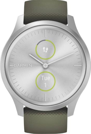 Garmin Vivomove Style smart hodinky  42 mm  machovo zelená