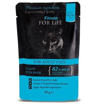 Fitmin For Life Kačacia kapsička pre mačky 85 g (8595237018697)