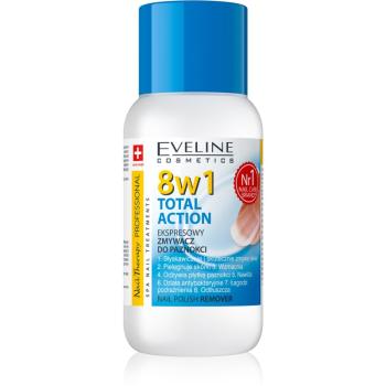 Eveline Cosmetics Nail Therapy Professional odlakovač na nechty bez acetónu 8 v 1 150 ml