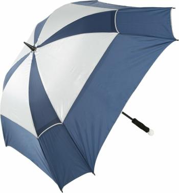 Jucad Telescopic Umbrella Windproof With Pin Blue/Silver