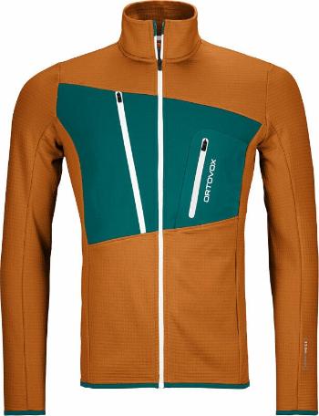 Ortovox Outdoorová mikina Fleece Grid Jacket M Sly Fox XL