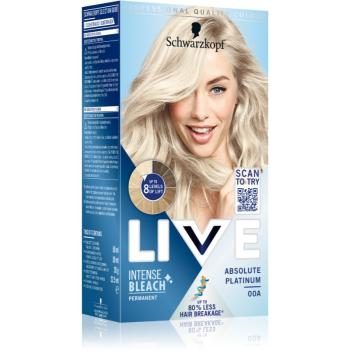 Schwarzkopf LIVE Intense Bleach odfarbovač na vlasy 00A Absolute Platinum 1 ks