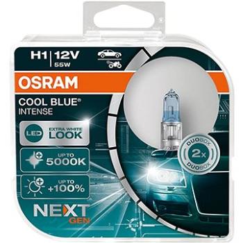 OSRAM H1 Cool Blue Intense Next Generation, 12 V, 55 W, P14.5s, Duobox (64150CBN-HCB)