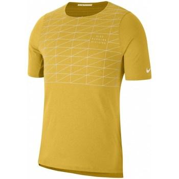 Nike  Tričká s krátkym rukávom Rise 365 Run Division  Žltá