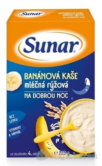 Sunar BANÁNOVÁ KAŠA mliečna ryžová NA DOBRÚ NOC, 225g
