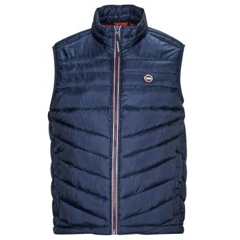 Jack & Jones  JJEFLY BODYWARMER COLLAR  Bundy Námornícka modrá