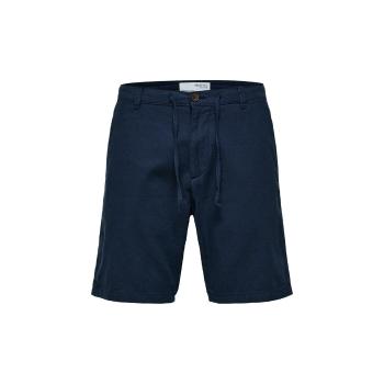 Selected  Noos Comfort-Brody - Dark Sapphire  Šortky/Bermudy Modrá