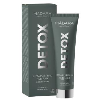 MÁDARA DETOX Čistiaca pleťová maska s bahnom 60 ml