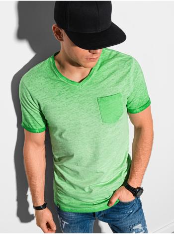 Pánske tričko bez potlače S1388 - zelená