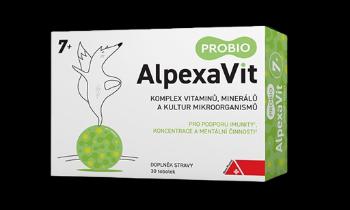 AlpexaVit Probio Komplex vitamínov, minerálov a kultúr mikroorganizmov 7+ 30 tvrdých kapsúl