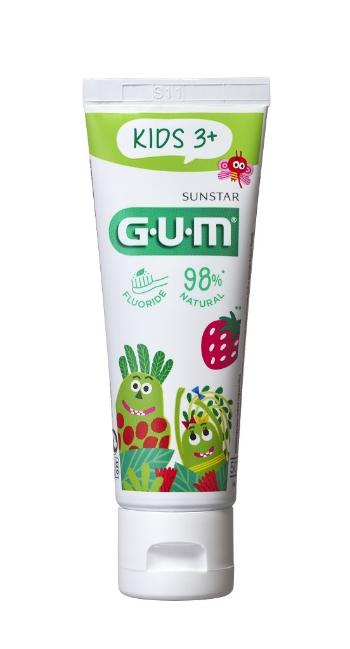 GUM Kids zubný gél pre predškolákov Monsters (2-6 rokov), 50 ml