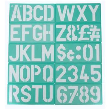 Linex 85100 100 mm – písmená, čísla, symboly (100411051)