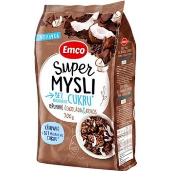 Emco Super mysli bez pridaného cukru čokoláda a kokos 500 g (8595229920403)