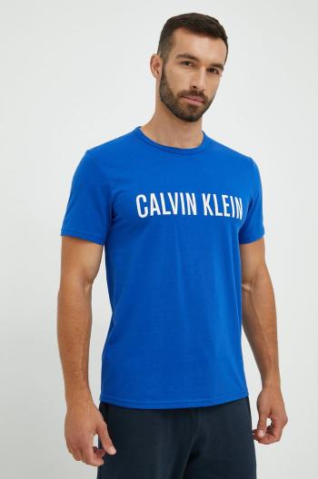 Bavlnené pyžamové tričko Calvin Klein Underwear s potlačou