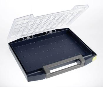 raaco Boxxser 55 5x10-0 kufrík na súčiastky, (š x v x h) 421 x 55 x 361 mm, Priehradiek: 0, 1 ks