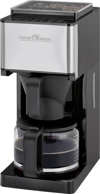 Profi Cook PC-KA 1138 kávovar čierna, nerezová oceľ  Pripraví šálok naraz=10 s mlynčekom