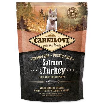 CARNILOVE Salmon & Turkey for Large Breed Puppy 1,5 kg