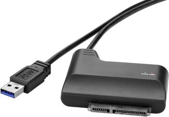 SATA III, USB adaptér Renkforce RF-4472916, čierna
